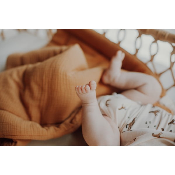 Koňakovohnedá súprava do postieľky – Malomi Kids-image-1