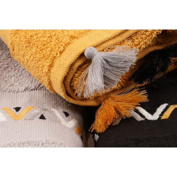 Froté bavlnené uteráky v súprave 3 ks 50x90 cm Asorti – Foutastic-image-1