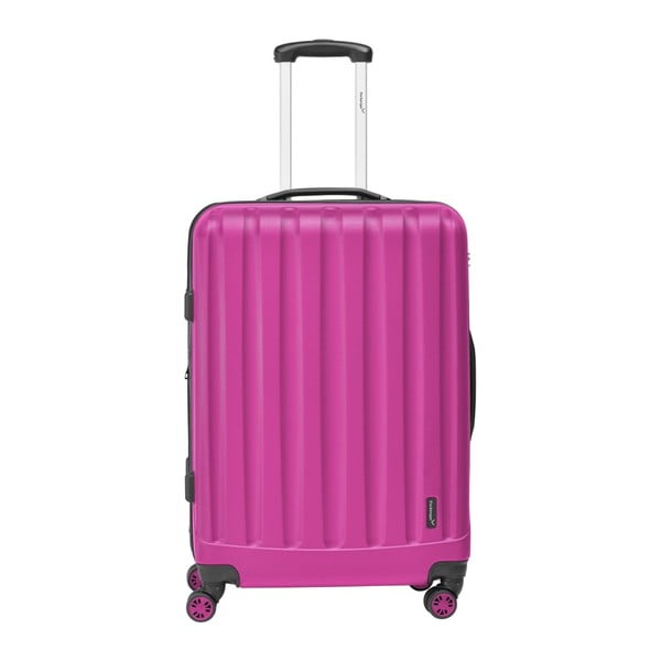 Ružový cestovný kufor Packenger Koffer, 112 l