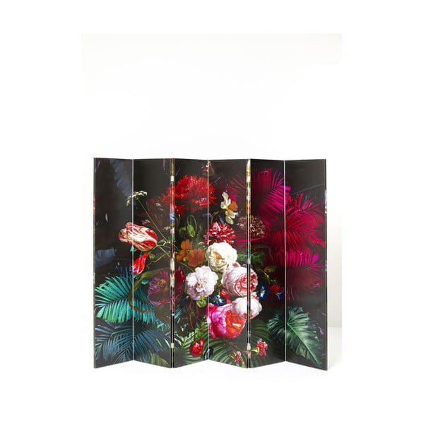 Paraván z jedľového dreva Flower Paradise – Kare Design
