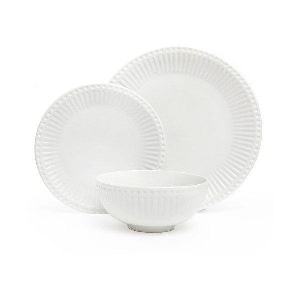 Porcelánová jedálenská súprava 12 ks Purita – Bonami Essentials