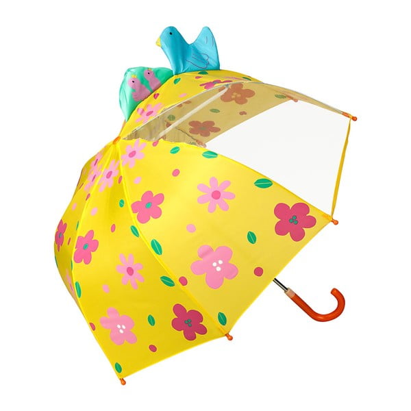 Detský dáždnik s rúčkou Von Lilienfeld Flowers, ø 73 cm