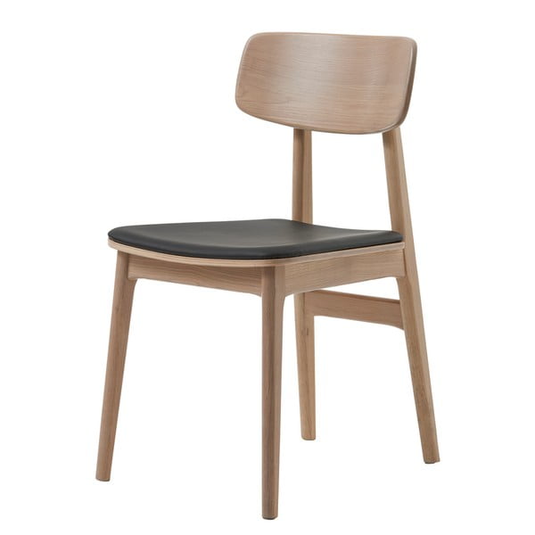 Jedálenská stolička z dreva bieleho duba Unique Furniture Livo-image-2