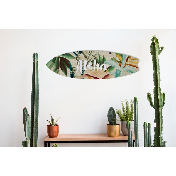 Nástenná dekorácia v tvare surfovacej dosky Really Nice Things Aloha-image-1