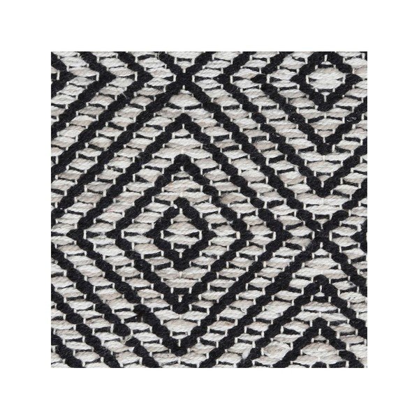 Ručne tkaný bavlnený behúň Webtappeti Rhombus, 55 x 170 cm-image-1