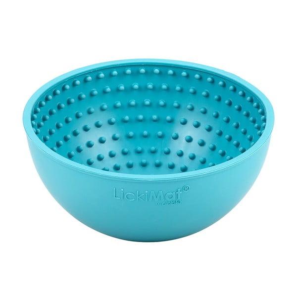 Lízacia miska Wobble Turquoise – LickiMat-image-1