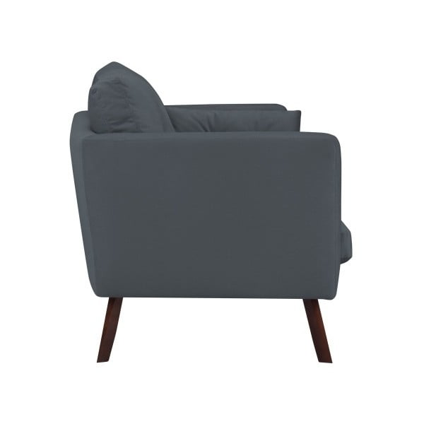 Tmavosivá dvojmiestna pohovka Mazzini Sofas Cotton-image-3