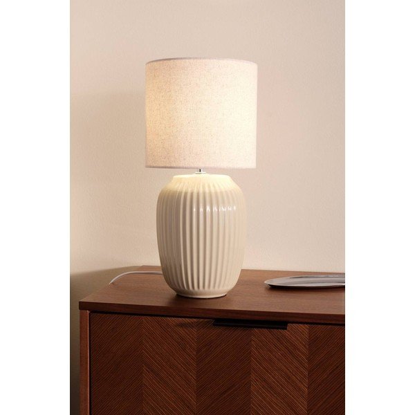 Béžová keramická stolová lampa (výška  41,5 cm) Karlsson – Jotex-image-1