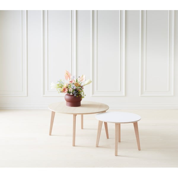 Konferenčný stolík podyhovaný dubom Hammel Iris Ø 90 cm-image-1