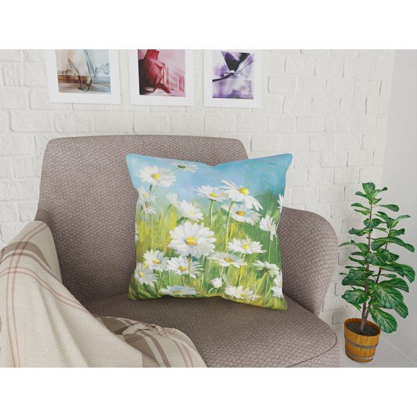 Obliečka na vankúš Vitaus Summer Field, 43 × 43 cm-image-1