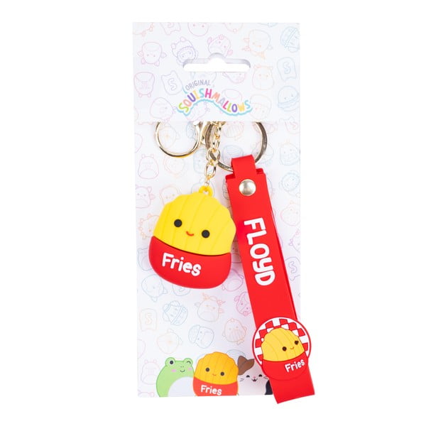 Červená kľúčenka Fizz Floyd – SQUISHMALLOWS-image-2