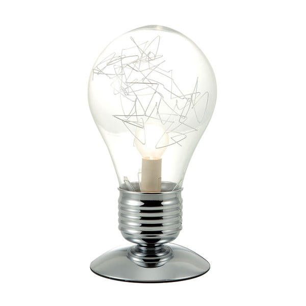 Stolová lampa v tvare žiarovky Brandani, 16 × 31,5 cm