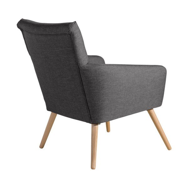 Antracitovosivé kreslo Max Winzer Jörn-image-4