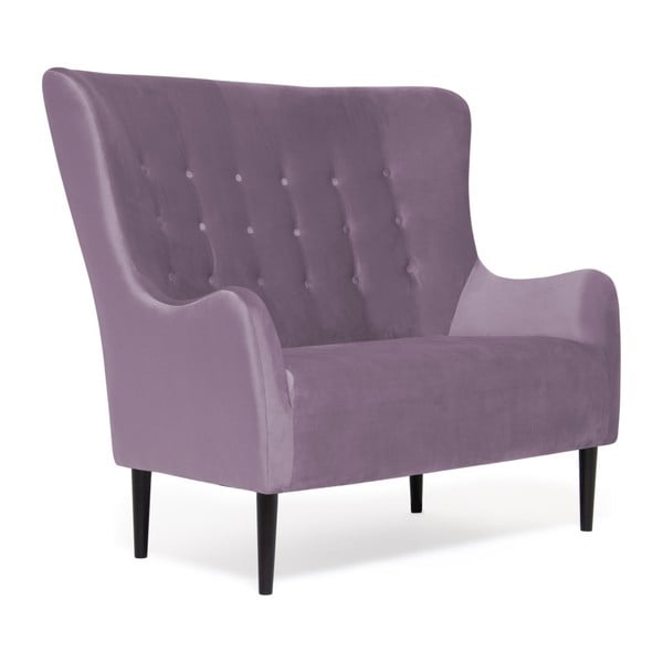 Fialová dvojmiestna pohovka Vivonita Blair-image-2