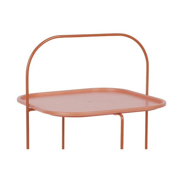 Ílovohnedý odkladací stolík Leitmotiv Trays-image-1