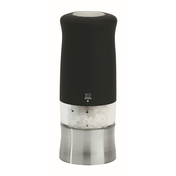 Čierny mlynček na soľ Peugeot Zephir, 14 cm