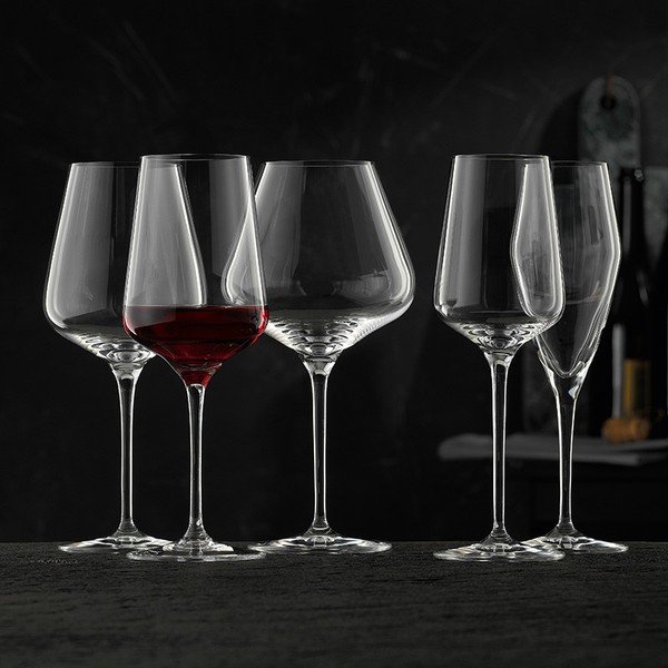 Súprava 4 pohárov z krištáľového skla Nachtmann ViNova Glass Champagne, 280 ml-image-1