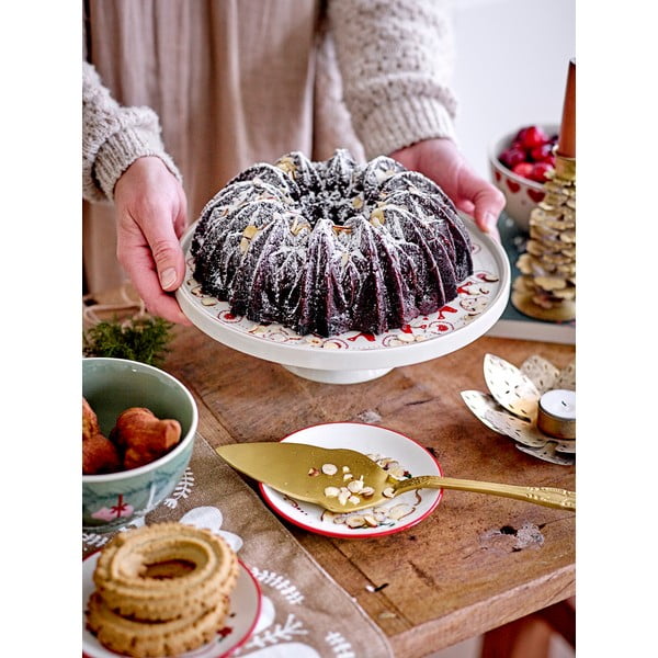 Biele/zelené kameninové misky v súprave 2 ks s vianočným motívom 500 ml Yule – Bloomingville-image-4