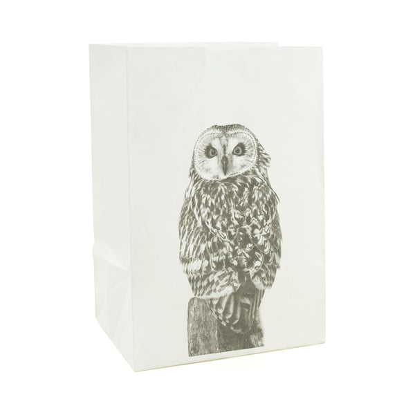 Sada 2 papierových obalov na sviečku Novoform Owl
