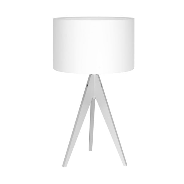 Stolná lampa Artist White/White, 40x33 cm