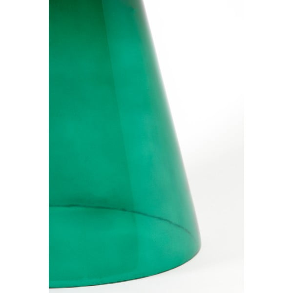 Sklenený okrúhly odkladací stolík ø 37 cm Dakwa – Light & Living-image-4