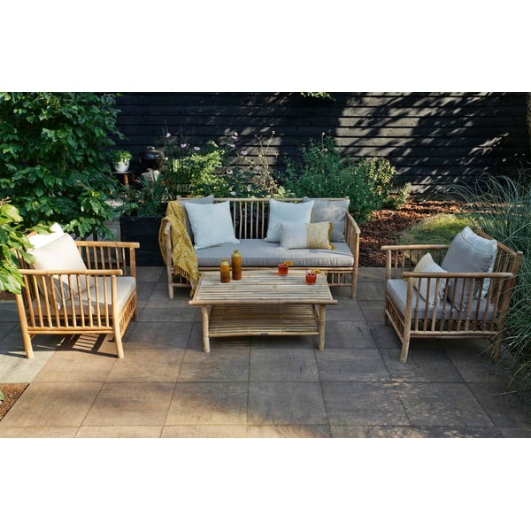 Bambusový záhradný stolík Exotan-image-1