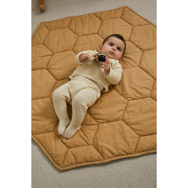 Žltá detská hracia podložka Honeycomb – Lorena Canals-image-2