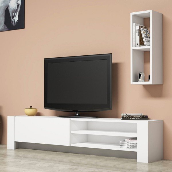 Biely TV stolík Naz-image-4