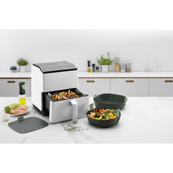 Silikónový košík do teplovzdušnej fritézy 23x23 cm L – Lékué-image-4