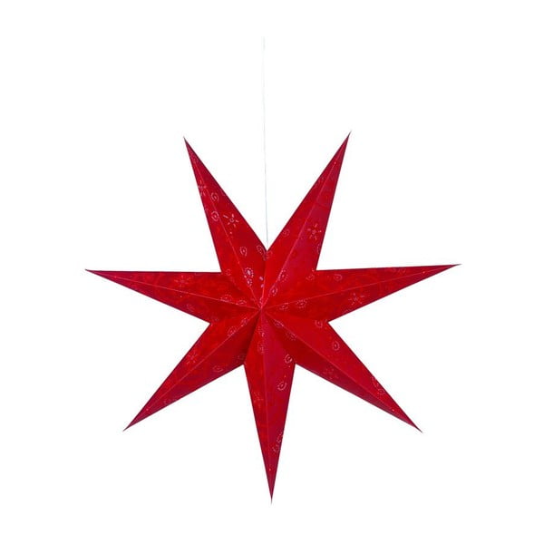 Svietiaca hviezda Aratorp Red, 100 cm