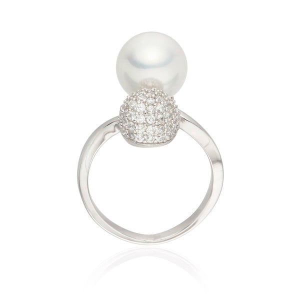 Perlový prsteň Pearls of London Queen, veľ. 50