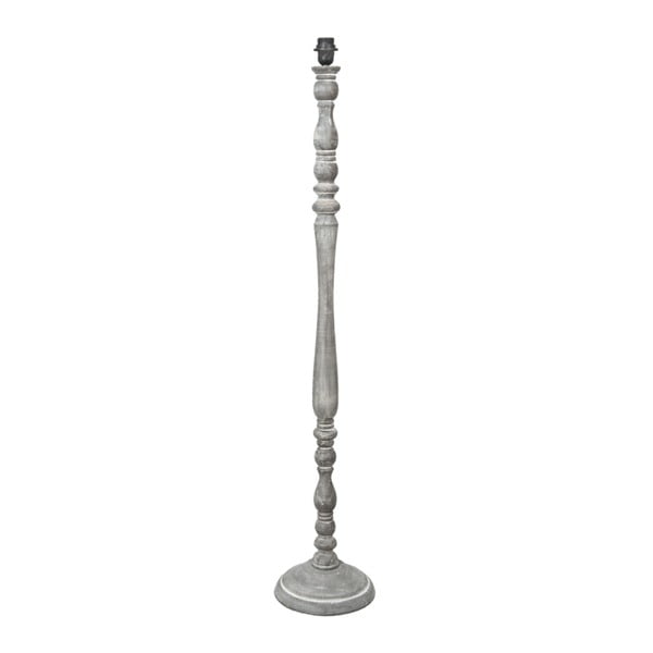 Sivá voľne stojacia lampa Clayre & EeF, výška 134 cm