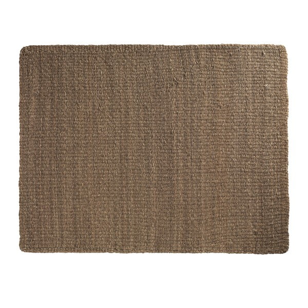 Hnedý koberec z morských rias Geese Rustico Natural, 180 × 240 cm
