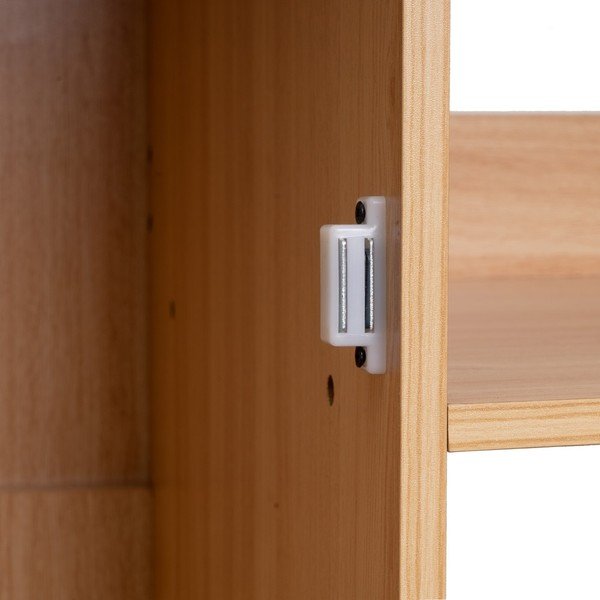 Otvorená šatníková skriňa v prírodnej farbe 100x190x48 cm Armarios – Casa Selección-image-3