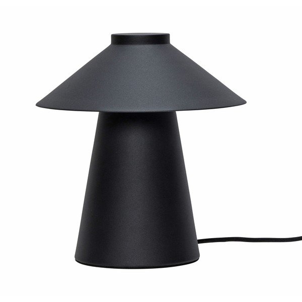 Čierna kovová stolná lampa Chipper - Hübsch