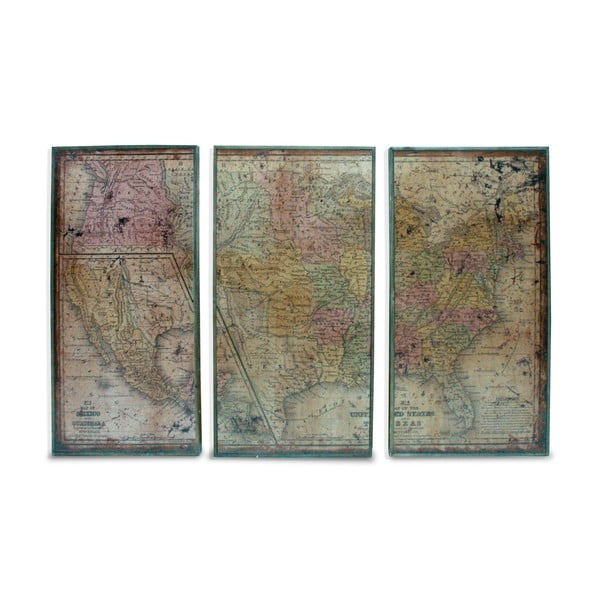 Triptych Map