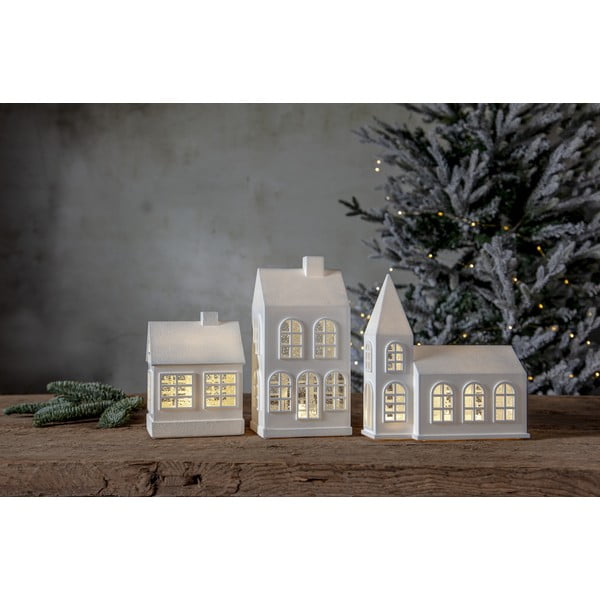 Biela svetelná dekorácia s vianočným motívom Winter – Star Trading-image-3