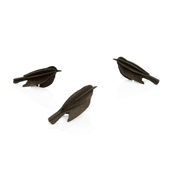 Skladacia pohľadnica Lovi Minibird Black