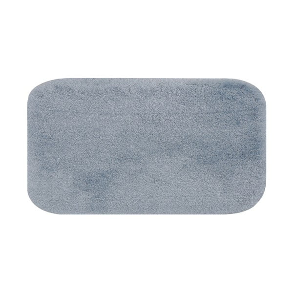 Modrá predložka do kúpeľne Confetti Miami, 57 × 100 cm