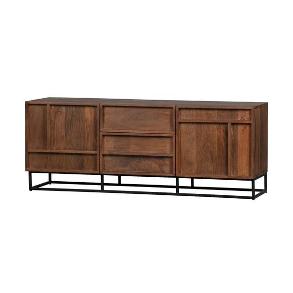 Hnedý TV stolík z mangového dreva WOOOD Forrest-image-2