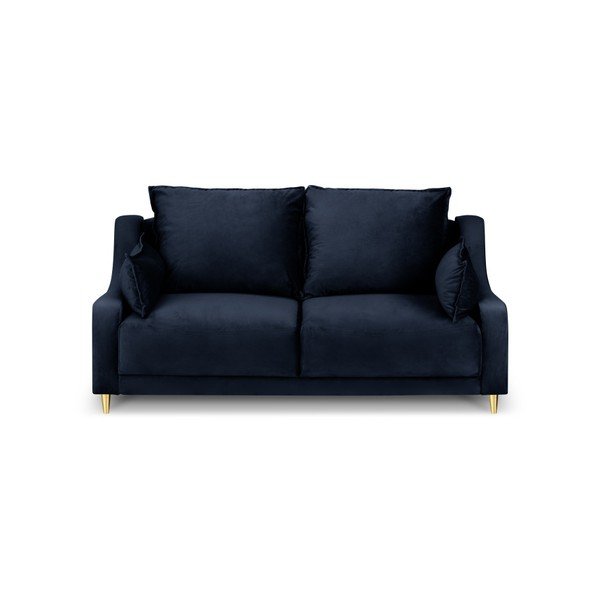 Tmavomodrá pohovka Mazzini Sofas Pansy, 150 cm-image-2