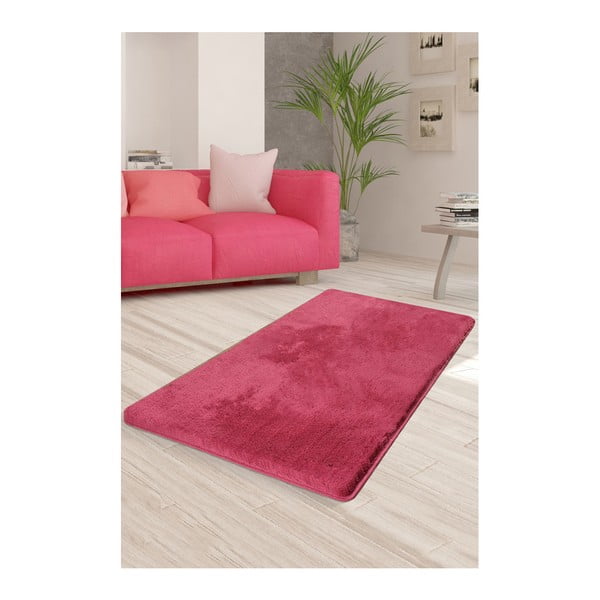 Ružový koberec Milano, 140 × 80 cm