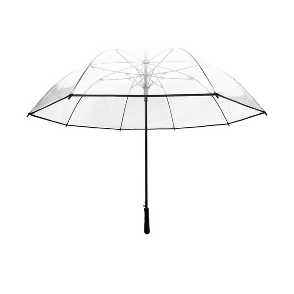 Transparentný tyčový dáždnik odolný proti vetru Ambiance Large, ⌀ 124 cm