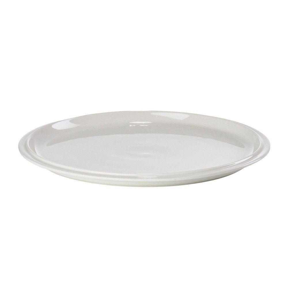E-shop Krémovobiely porcelánový tanier ø 24 cm Eau – Zone