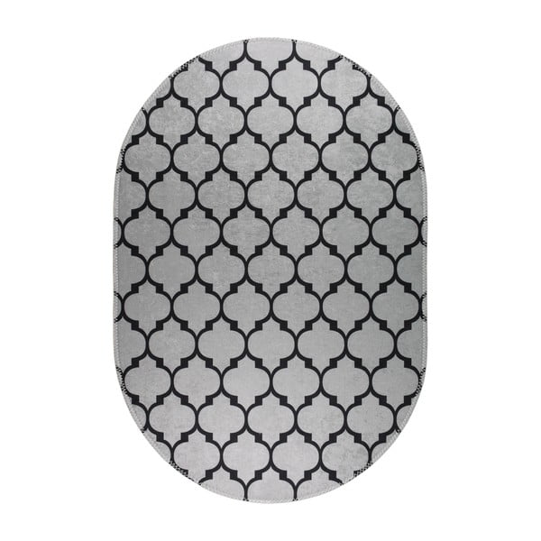 Tmavosivý umývateľný koberec 60x100 cm – Vitaus