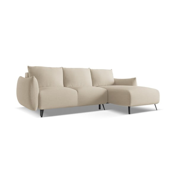 Béžová rohová pohovka (pravý roh) Malie – Makamii-image-2