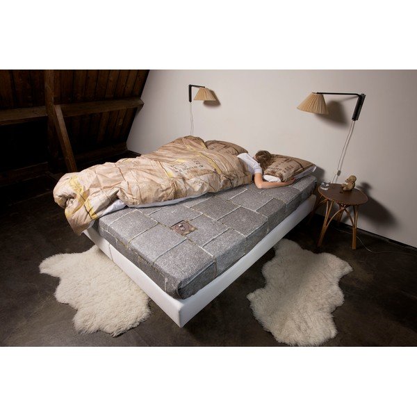 Bavlnená plachta Snurk Le-Trottoir, 90 × 200 cm-image-1