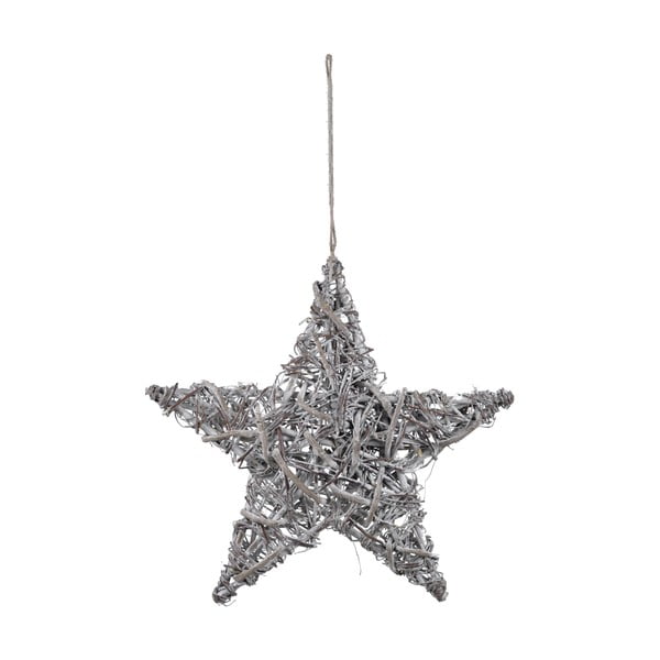 Závesná vianočná proutená dekorácia v tvare hviezdy Ego Dekor