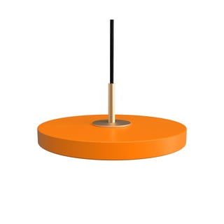 Oranžové LED závesné svietidlo s kovovým tienidlom ø 15 cm Asteria Micro – UMAGE