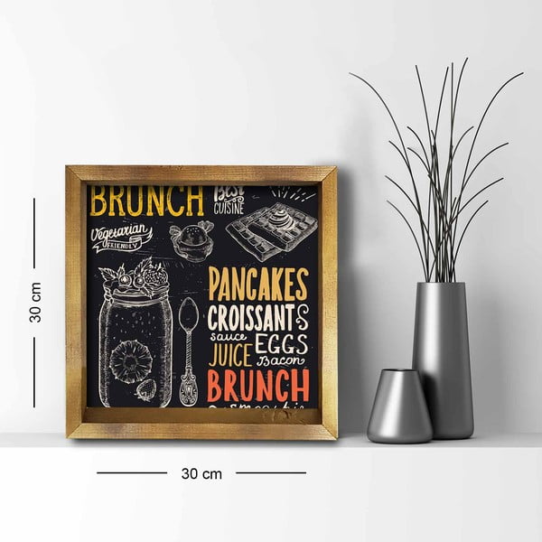 Obraz 30x30 cm Brunch - Wallity-image-1